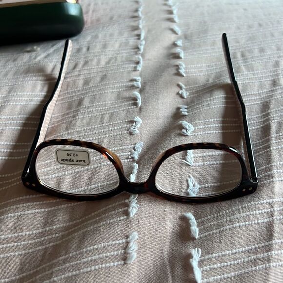 O)NWT KATE SPADE Rebecca reading glasses +2.50 - Picture 3 of 5